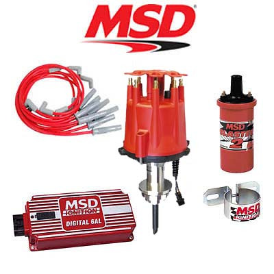 MSD Ignition Kit Digital 6AL/Distributor/Wires/Coil/Bracket